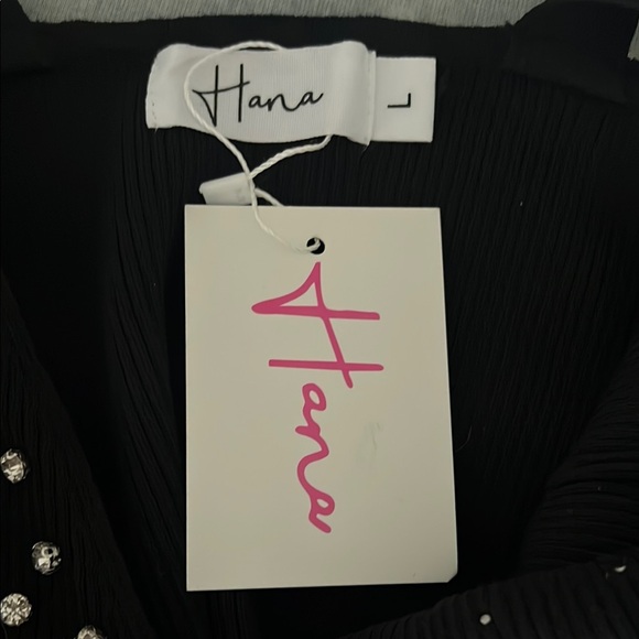 Black Embellished Bustier Tank Top - Picture 3 of 3